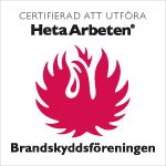 Certifierad att utföra Heta arbeten - Brandskyddsföreningen